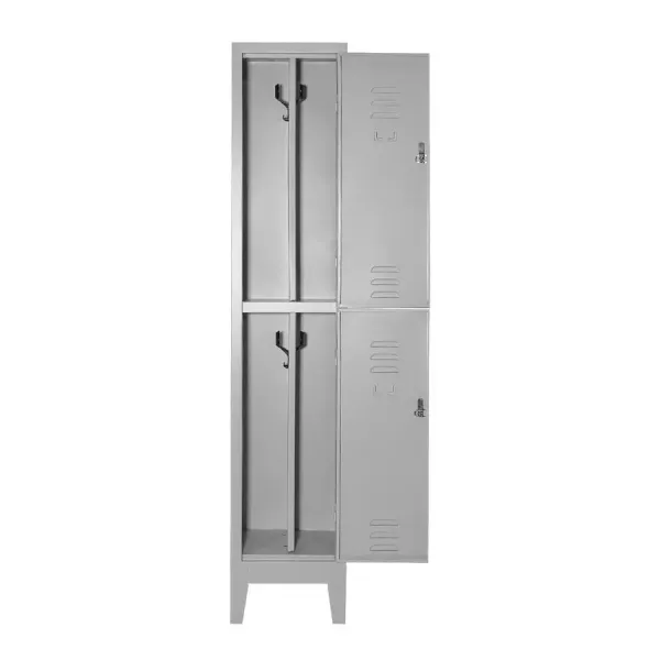 LINEA MONOBLOCCO - Armadio spogliatoio sporco pulito Multiplo a 2-4-6 posti prof. 33cm