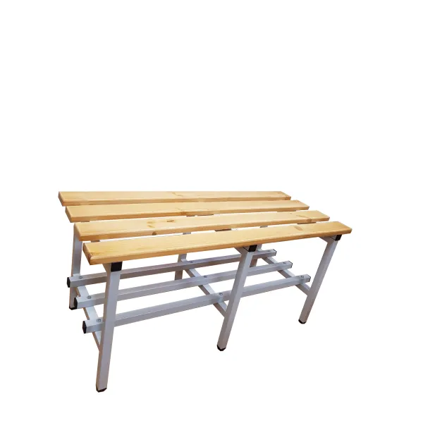 Panca Spogliatoio Legno 100x40x45 cm da 1 Metro | DEOFFICE