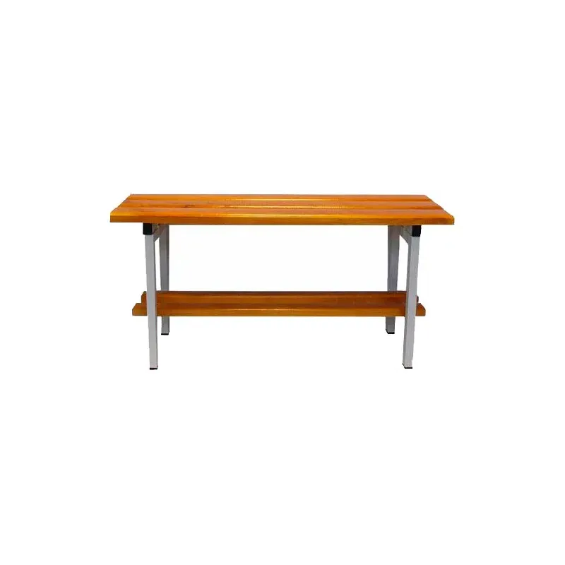 Panca Spogliatoio Monoblocco Metallo e Legno | DEOFFICE
