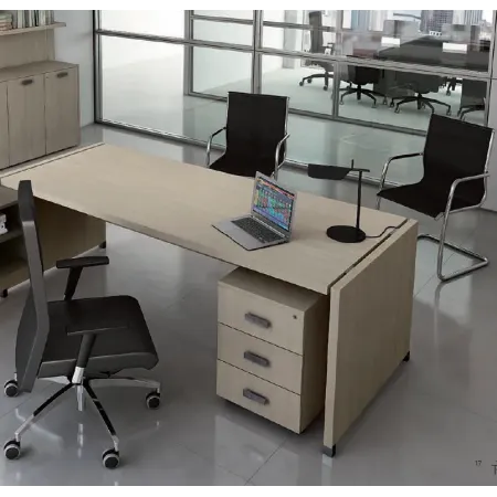 Scrivania Direzionale Legno 180x90 | DEOFFICE 2