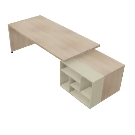 Scrivania Direzionale Libreria e Mobile 235x90 | DEOFFICE 2