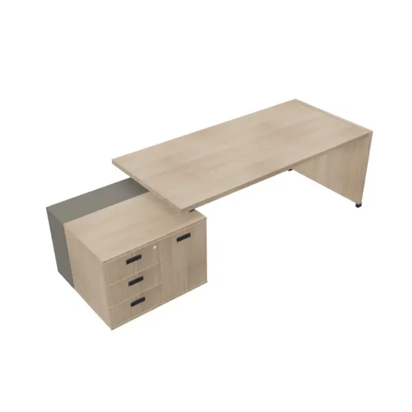 Scrivania Direzionale Libreria e Mobile 235x90 | DEOFFICE