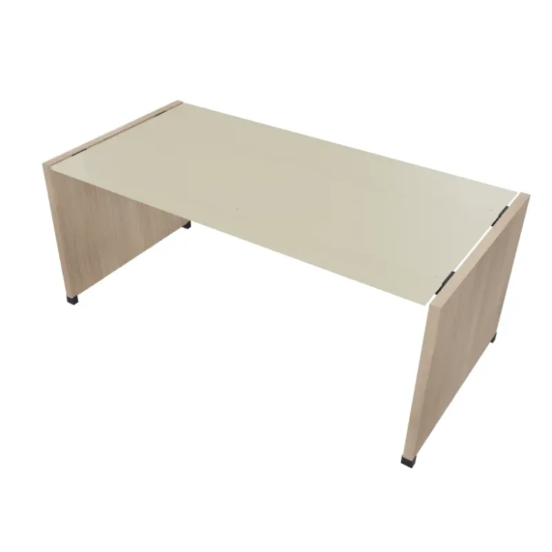 Scrivania Direzionale Vetro Rettangolare 200x90 | DEOFFICE