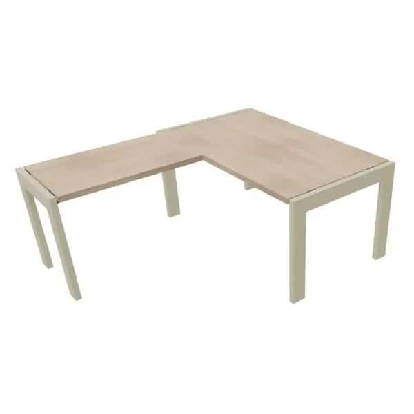 Scrivania Direzionale con Allungo 180x195x74h | DEOFFICE