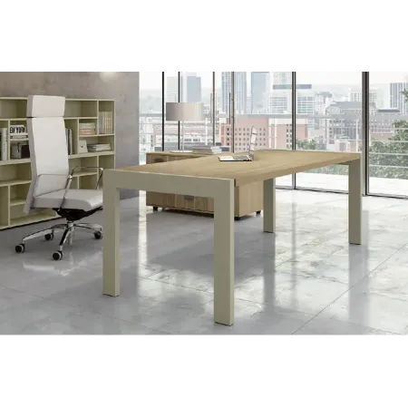 Scrivania Direzionale con Allungo 180x195x74h | DEOFFICE 2