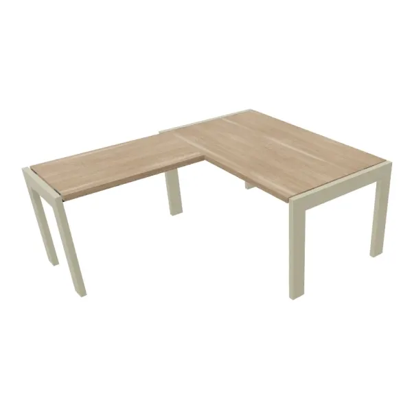 Scrivania Direzionale con Allungo 180x195x74h | DEOFFICE