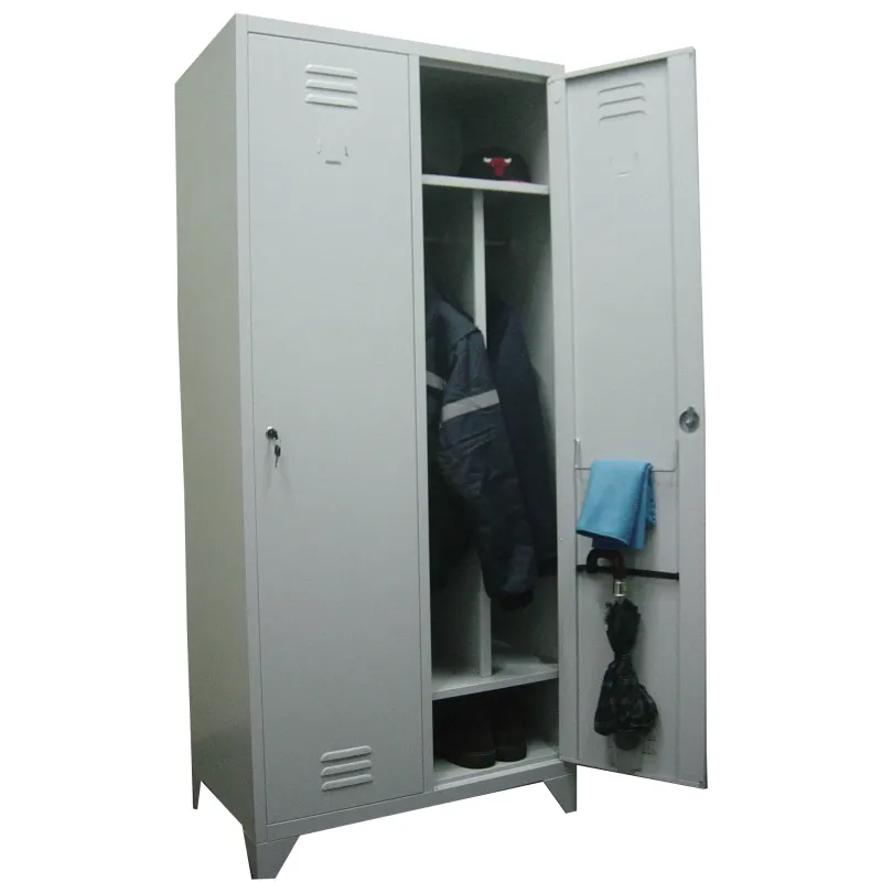 Armadio Spogliatoio Sporco Pulito 2 Posti 80x50x180h | DEOFFICE