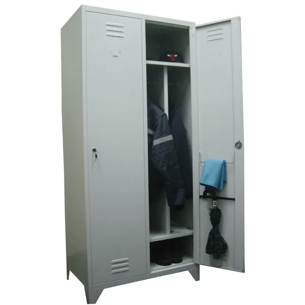 Armadio Spogliatoio Sporco Pulito 2 Posti 80x50x180h | DEOFFICE