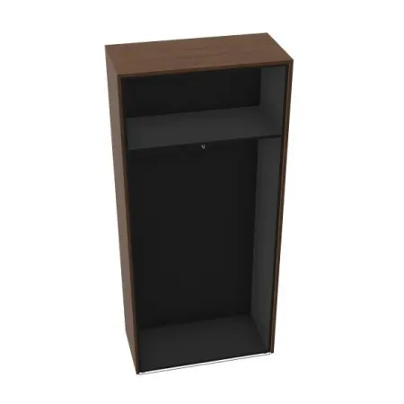 Armadio Guardaroba Dirigenziale 2 Ante con Serratura 90x44x200 | DEOFFICE 2