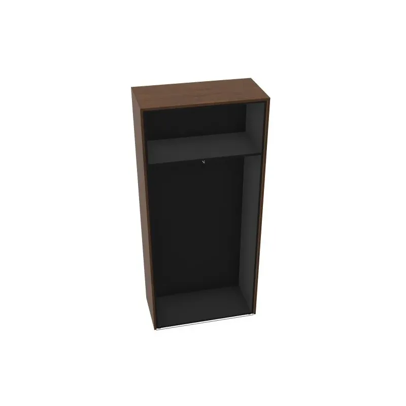Armadio Guardaroba Dirigenziale 2 Ante con Serratura 90x44x200 | DEOFFICE