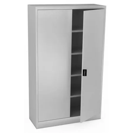Armadio in Metallo Ufficio/Archiviazione Ante Battenti Dim. 100x45x200h cm