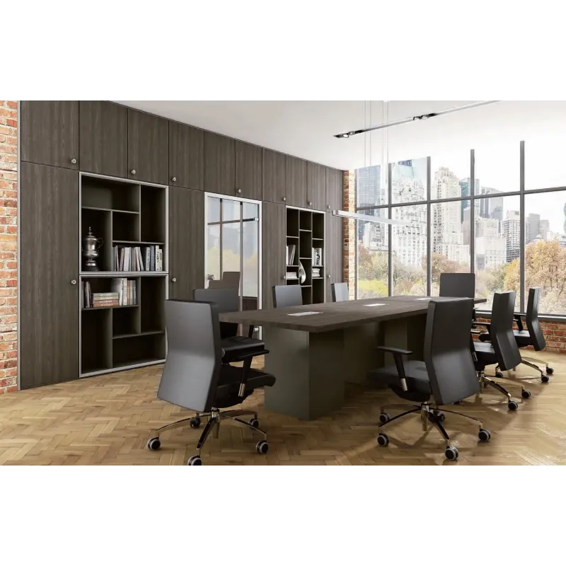 Tavolo Riunioni Quadrato in Legno 110x110x74h cm | DEOFFICE