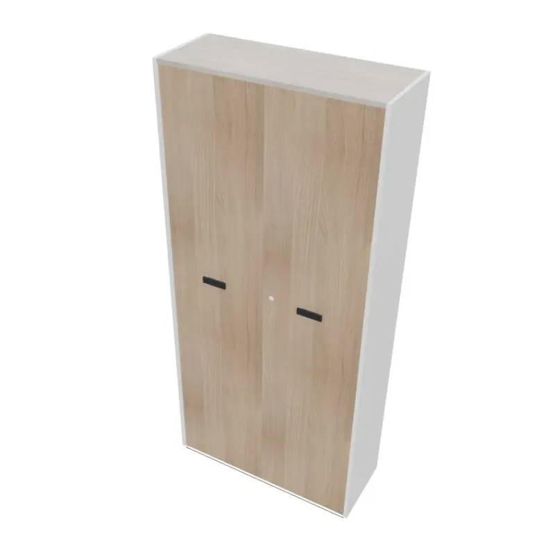 Armadio Alto Direzionale 2 Ante 4 Ripiani 90x44x200h | DEOFFICE