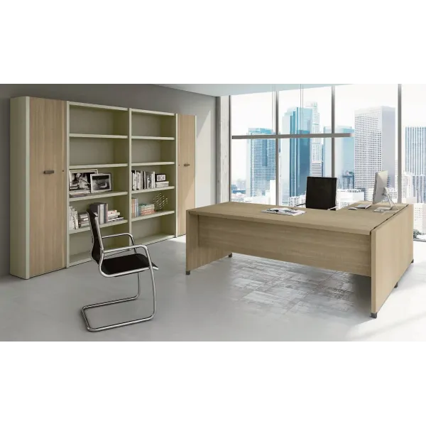 Armadio Sopralzo Ufficio 2 Ante 90x44x82h cm | DEOFFICE