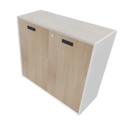 Armadio Sopralzo Ufficio 2 Ante 90x44x82h cm | DEOFFICE