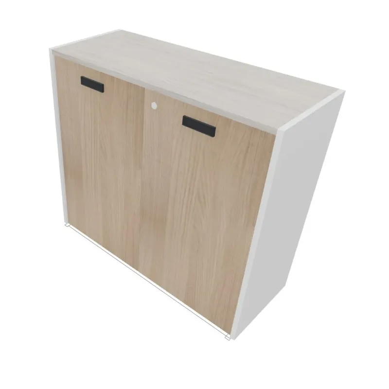 Armadio Sopralzo Ufficio 2 Ante 90x44x82h cm | DEOFFICE