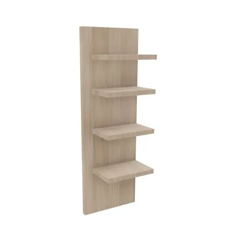 Pannello Boiserie Ufficio 60x6x160 cm con Ripiani | DEOFFICE