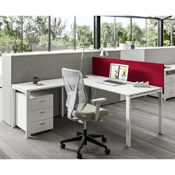 Cassettiera in legno su ruote con 1 cassetto e 1 cassetto classificatore Dim 42x56x60H