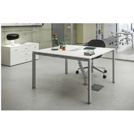 Mobile di servizio su ruote, vano a giorno DX, anta SX, 3 cassetti centrali Dim 120x55x60H 2