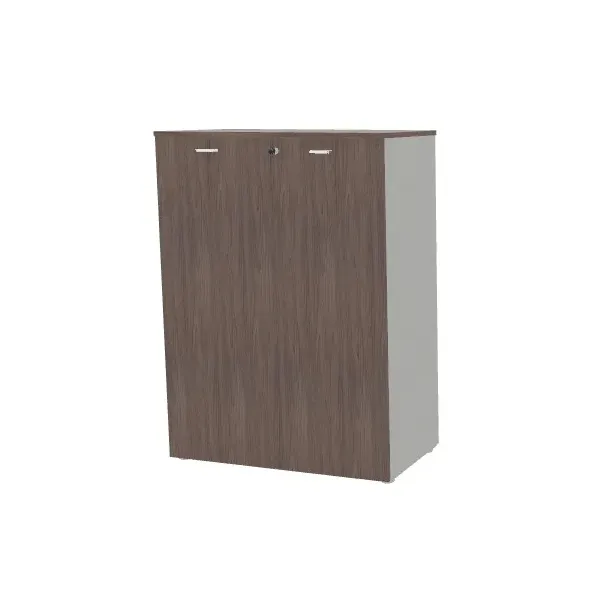 Armadio medio a 2 ante top di finitura, con serratura, Dim 90x45x120H