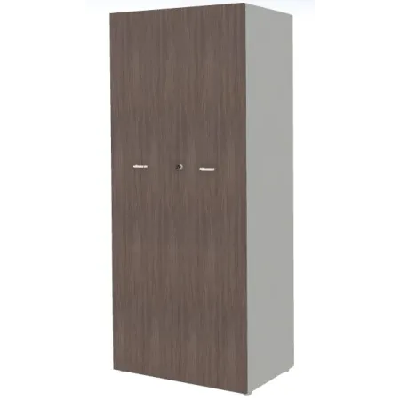 Armadio alto 1 ripiano interno con asta appendiabiti estraibile Dim 90x45x200H