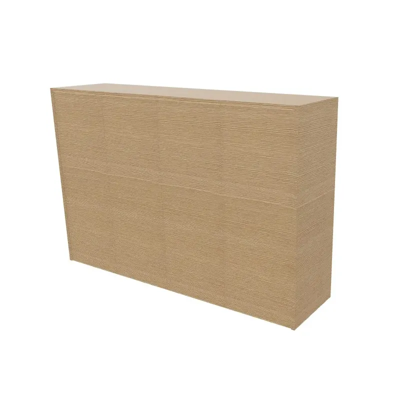 Libreria a 4 ante, 4 ripiani interni Dim 185x47x124H