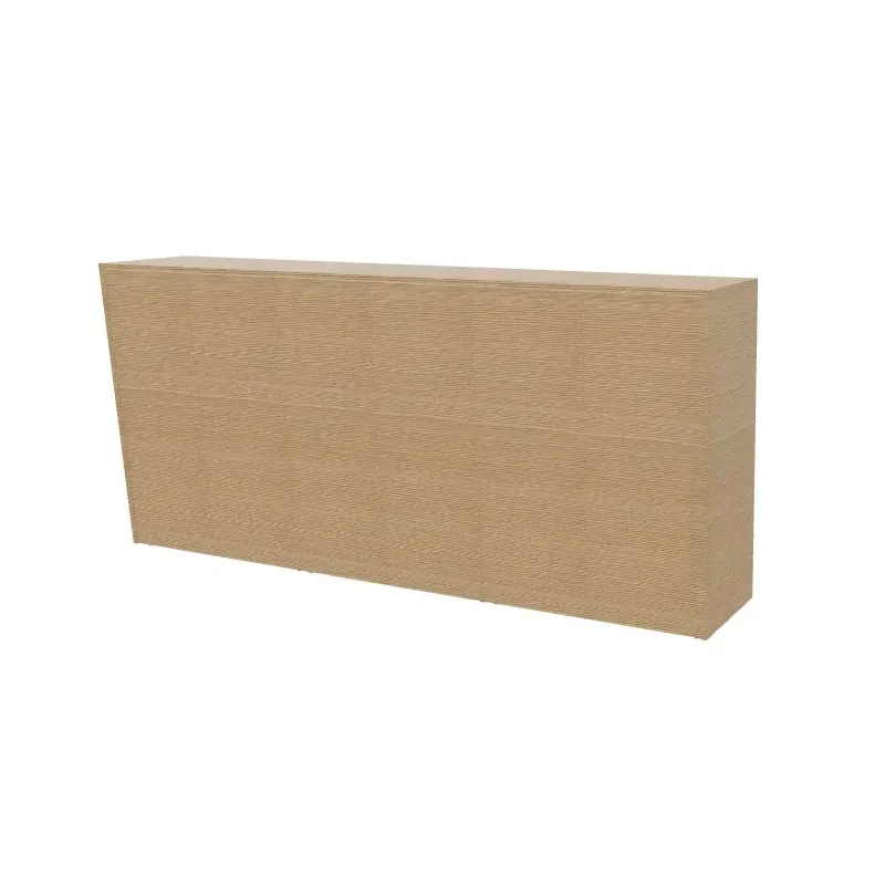 Libreria a 6 ante, 6 ripiani interni Dim 275x47x124H