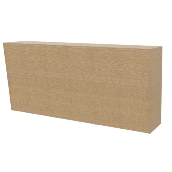 Libreria a 6 ante, 6 ripiani interni Dim 275x47x124H
