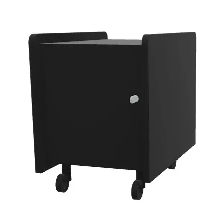 Cassettiera su ruote, 2 cassetti interni Dim 42x56x60H