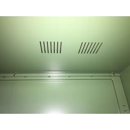 Armadio per fitofarmaci in metallo Verde 100x45x200h per aziende agricole, Magazzino 2