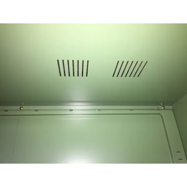 Armadio per fitofarmaci in metallo Verde 100x45x200h per aziende agricole, Magazzino