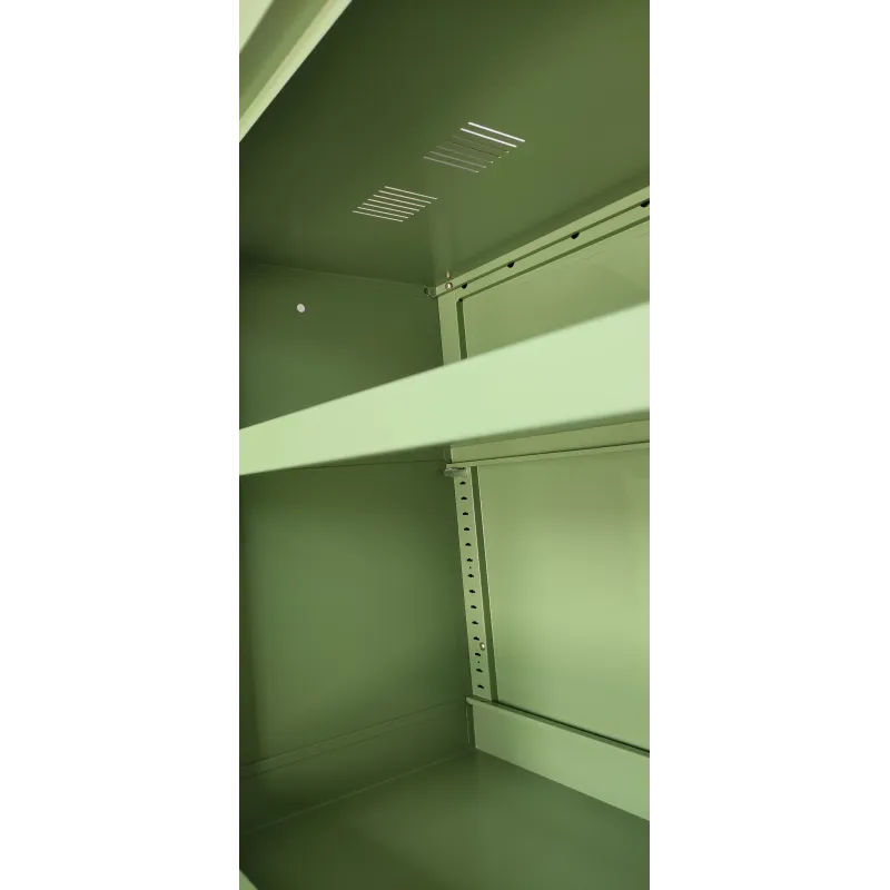 Armadio per fitofarmaci in metallo Verde 100x45x100h per aziende agricole, Magazzino