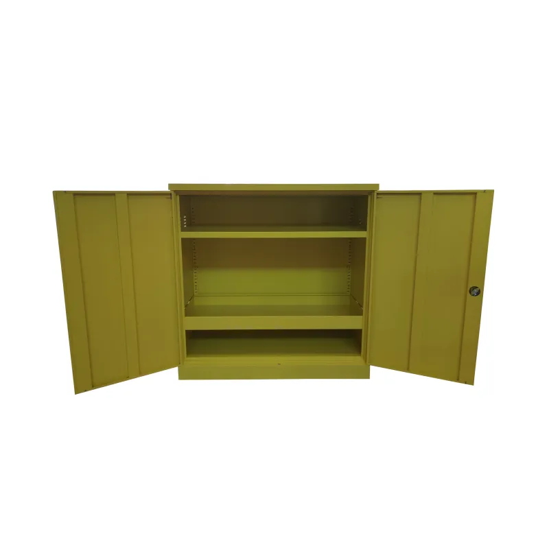 Armadio per Solventi ed Infiammabili con Ripiani a Vasche 100x55x100 cm in Lamiera Verniciata