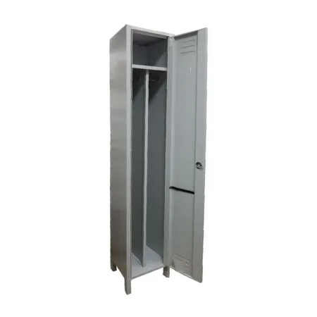 Armadio spogliatoio in metallo, con divisorio sporco pulito a 1 posto salva spazio cm 36x34x180h