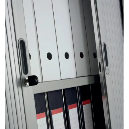 LINEA SPECIAL - Armadio in Metallo Ufficio/Archiviazione Ante Scorrevoli a Serrandina dim. 120x45x200h cm 2