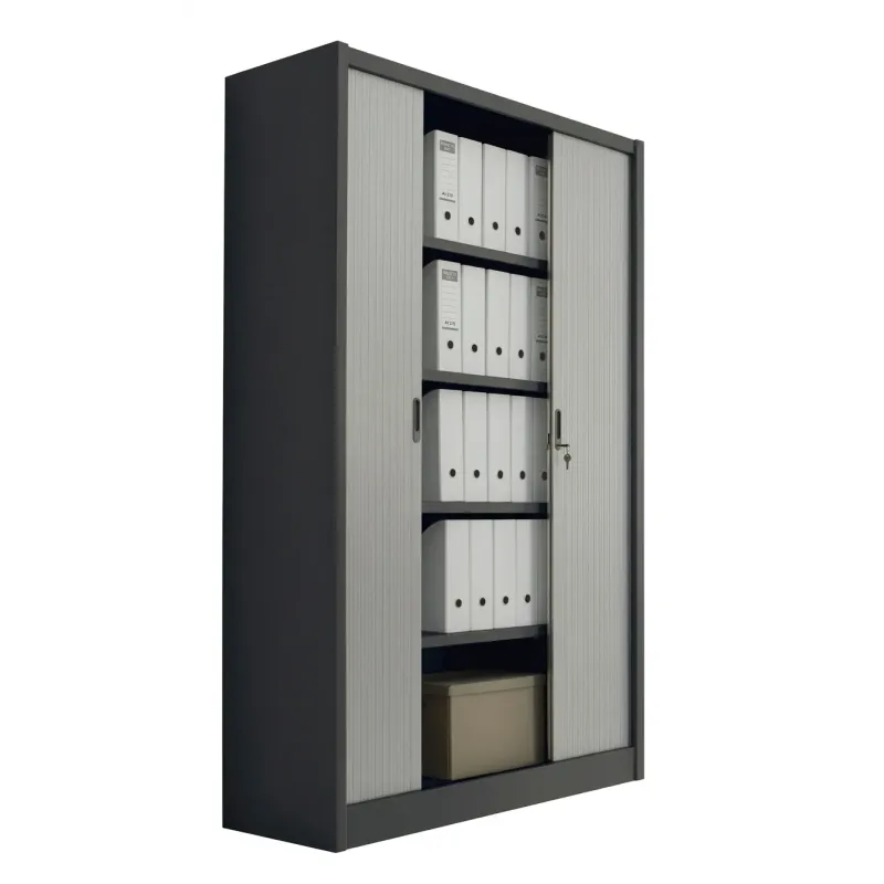 LINEA SPECIAL - Armadio in Metallo Ufficio/Archiviazione Ante Scorrevoli a Serrandina dim. 120x45x200h cm