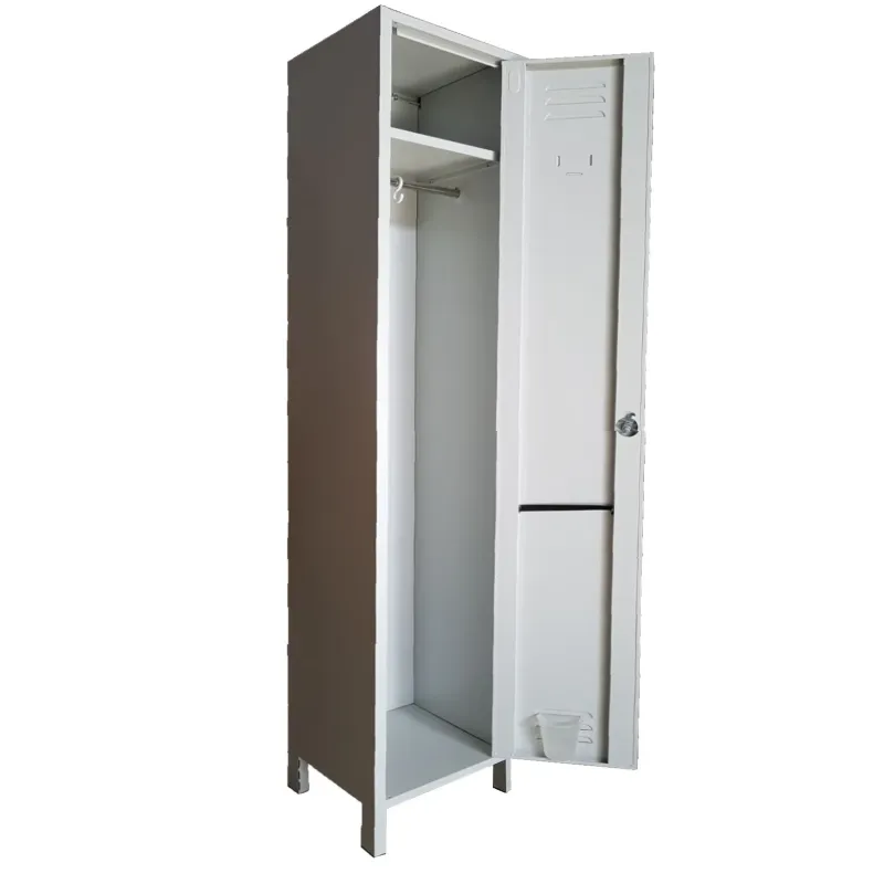 Armadio spogliatoio in metallo, a 1 posto salva spazio cm 36x34x180h
