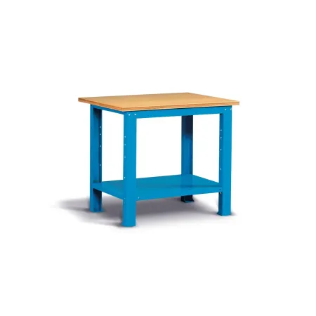 Banco da lavoro work con piano in legno, 100CM