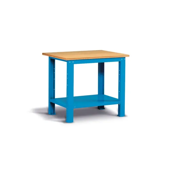 Banco da lavoro work con piano in legno, 100CM