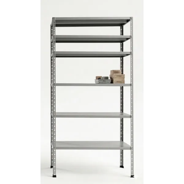Scaffalatura Armadio a giorno a 6 ripiani tipo angolare 35x50 a bullone dim 100x60x300H