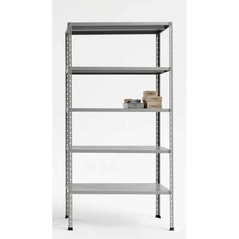 Scaffalatura Armadio a giorno a 5 ripiani tipo angolare 35x50 a bullone dim 150x50x250H